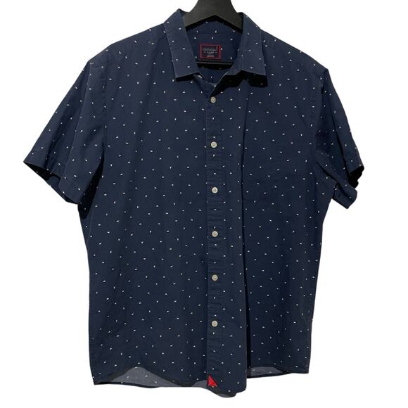 UNTUCKit Classic Cotton Mens Shirt Size XL Blue Decoy Slim Fit Button Down - Picture 1 of 11
